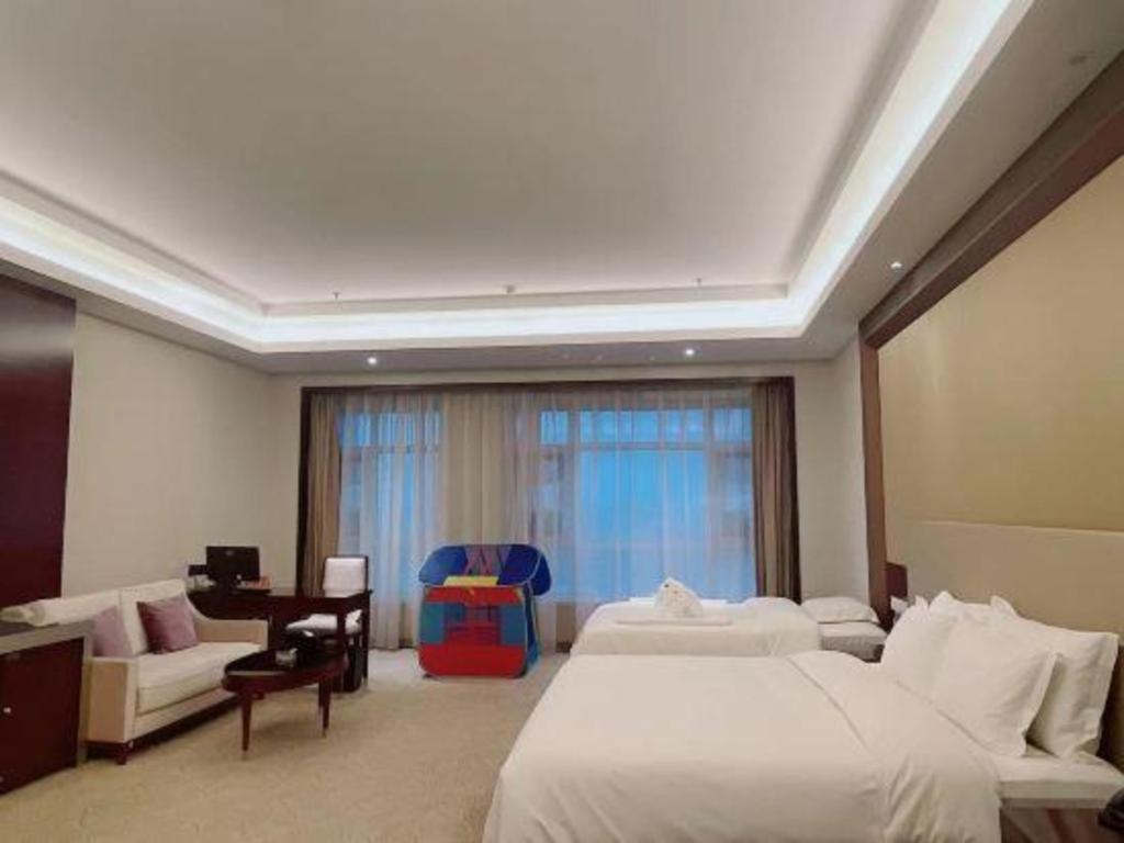 Linyi Blue Horizon International Hotel Yi He Exterior foto