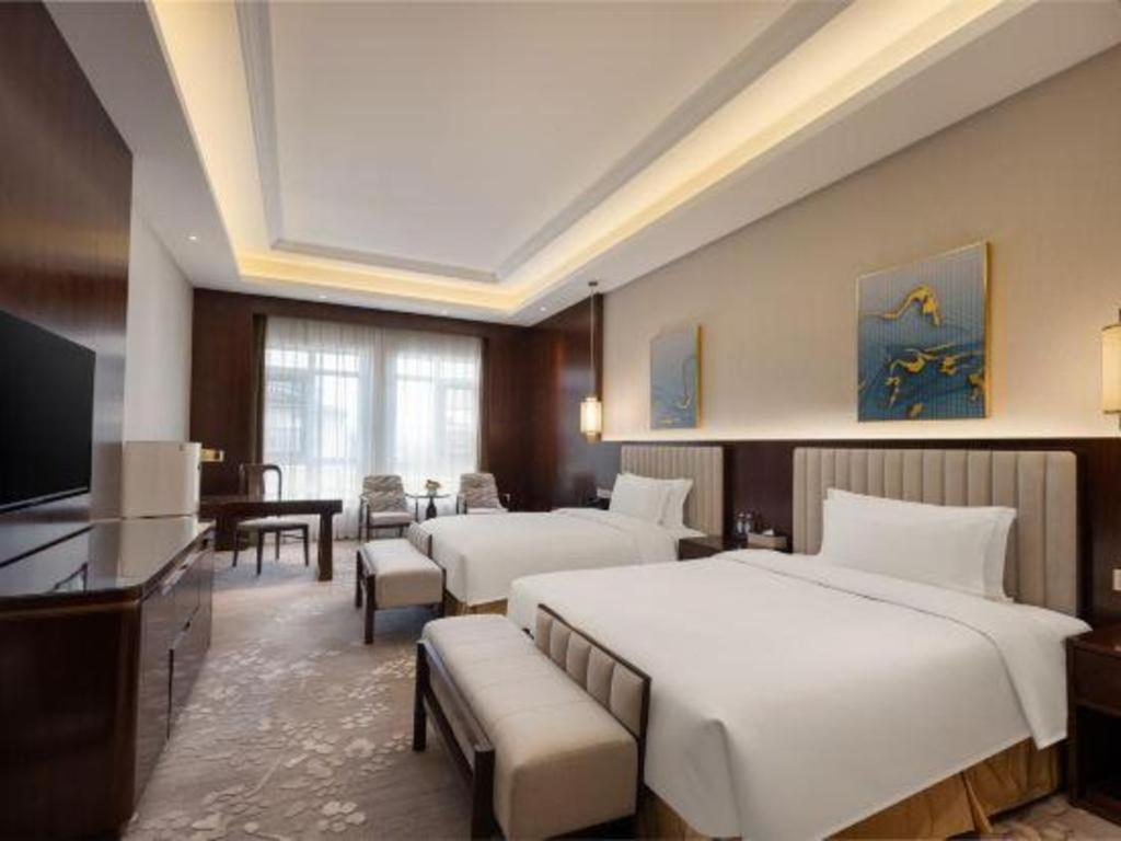 Linyi Blue Horizon International Hotel Yi He Exterior foto