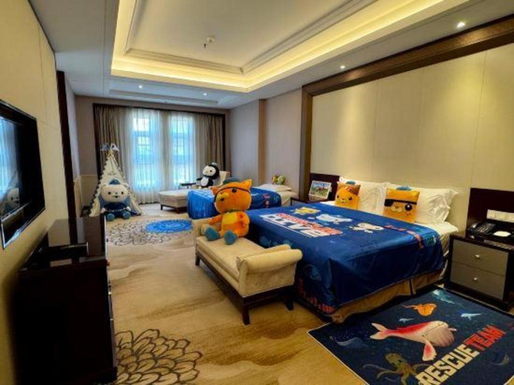 Linyi Blue Horizon International Hotel Yi He Exterior foto